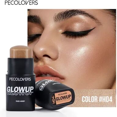Top Demand Picks Long Lasting Natural 3D Face Bronzers, Waterproof Highlighter Stick Blush, Brightening Contour Concealer Makeup Cosmetic h04