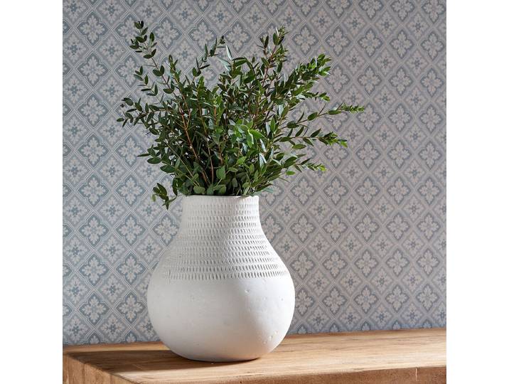 Vase boule décoratif en papier mâché fait main Pia