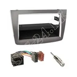 Autoradio 1-DIN Einbaurahmen Radioblende+Adapter Einbauset für Alfa MiTo (Typ...