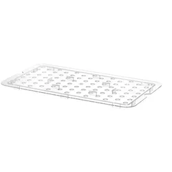 HENDI Perforiertes Abtropfgitter für Gastronorm-Behälter aus Polycarbonat, Profi...