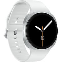 Galaxy Watch8, Smartwatch silber, 44 mm, Sport Band M/L