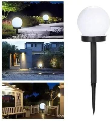 Useful Little Things Solar Powered LED Globe Garden Lights Waterproof Outdoor Landscape Lamps 1 Pack