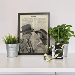 POSTER Film Casablanca 24X30 cm Rahmenlos
