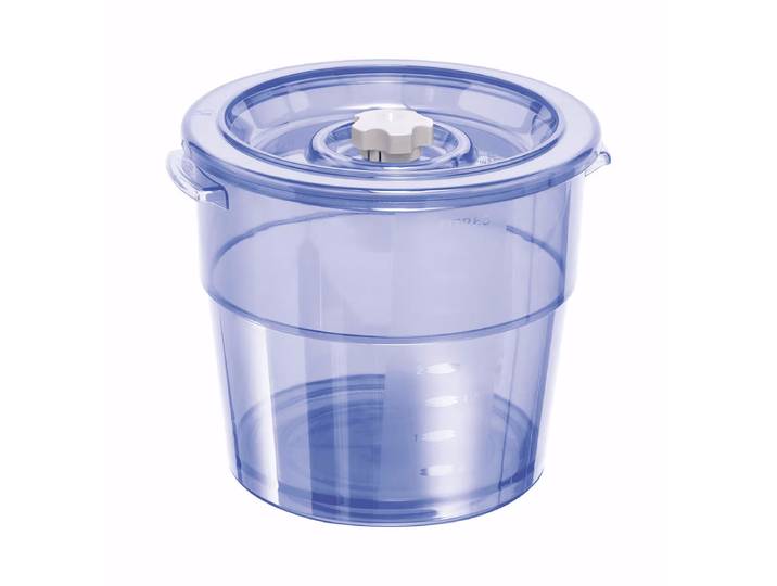 Berkel Vakuumbehälter rund / 4l – Vakuumiergerät Zubehör – blau