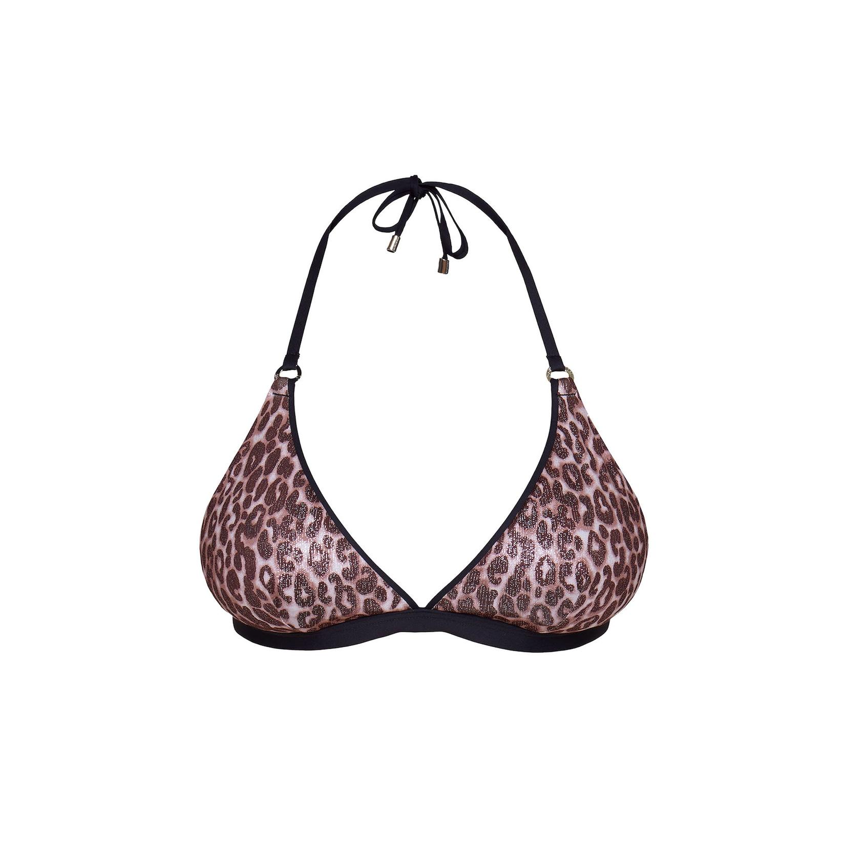 Joop! Damen Bügel-Bikini-Top Leopard Beach 1er Pack