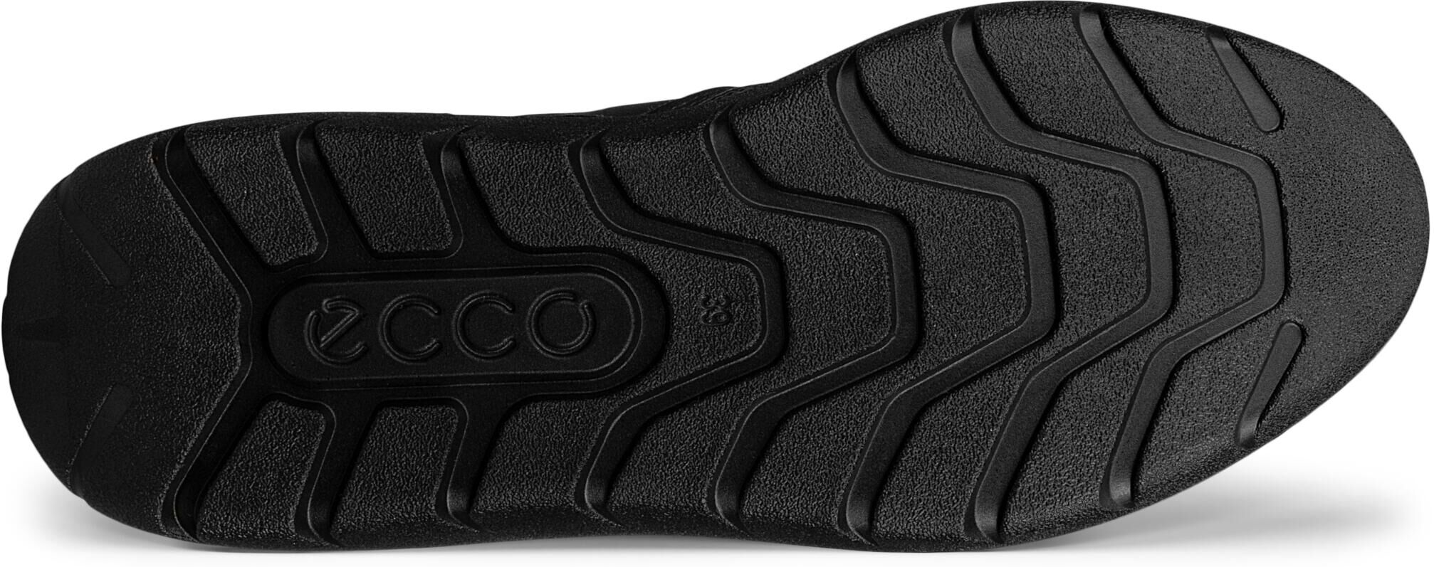 Sneaker ECCO "ECCO VALERIE", Damen, Gr. 35, Textil, schwarz, Leder, Schuhe Sneaker, Schnürschuh, Halbschuh mit waterproof-Ausstattung schwarz 35, Textil