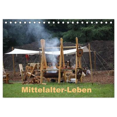 Mittelalter - Leben (Tischkalender 2027 DIN A5 quer), CALVENDO Monatskalender