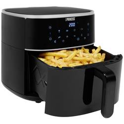 Princess 01.182244.01.001 Heißluft-Fritteuse 6 l 1500 W Antihaftbeschichtung, Heißluft-Funktion, Timerfunktion, Temperaturvorwahl, mit Display Schwarz