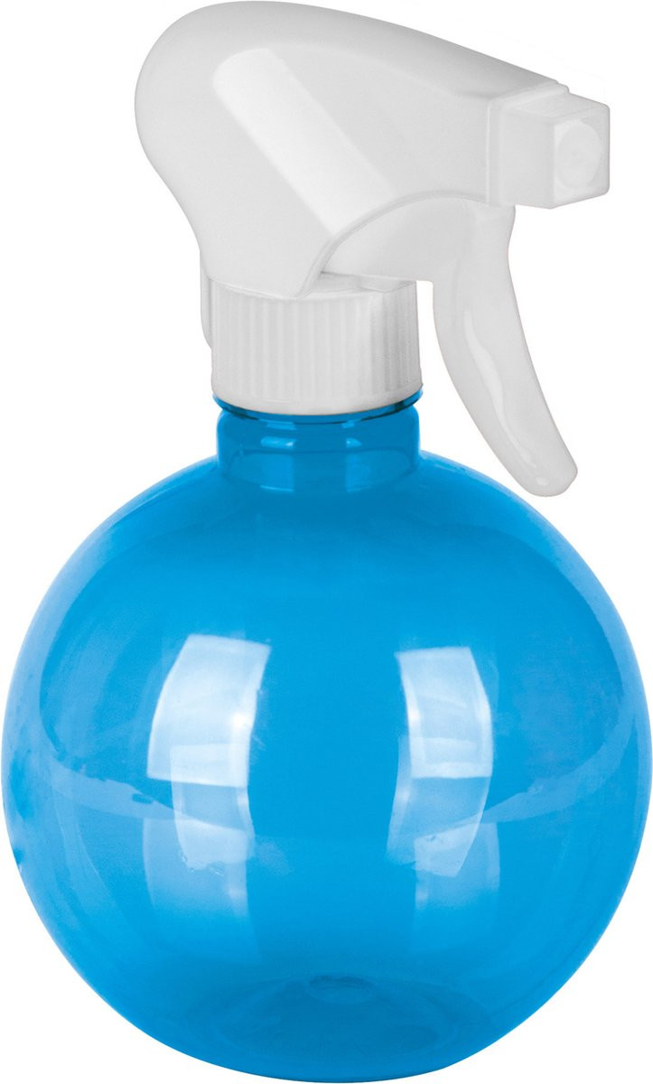 Juypal Plantenspuit Waterverstuiver wit/blauw 400 ml kunststof sprayflacon