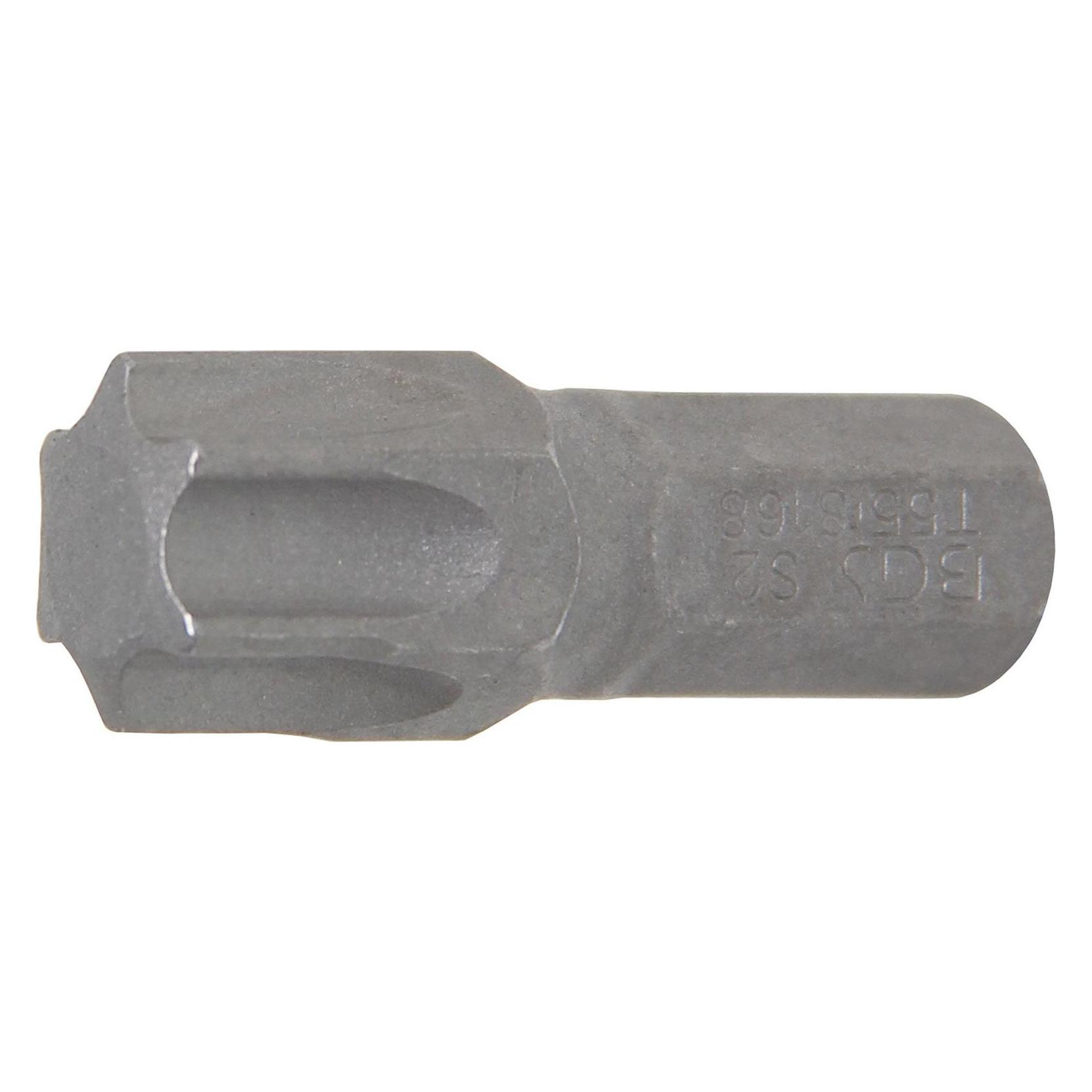 BGS Bit Antrieb Aussensechskant 8 mm (5/16") T-Profil (für Torx) T55 (Bit-Halter) (8168)