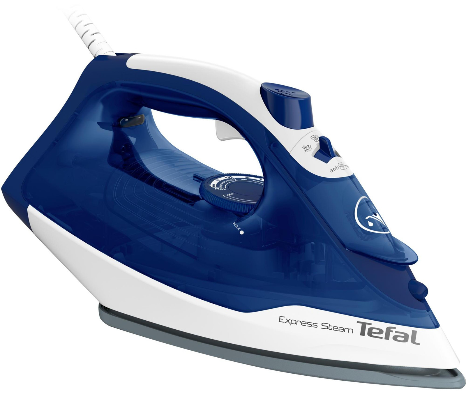 Tefal Express Steam FV 2838 Stoomstrijkijzer blauw/wit