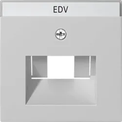 Gira Abdeckung BSF/UAE/IAE+Netzw grau 0284015