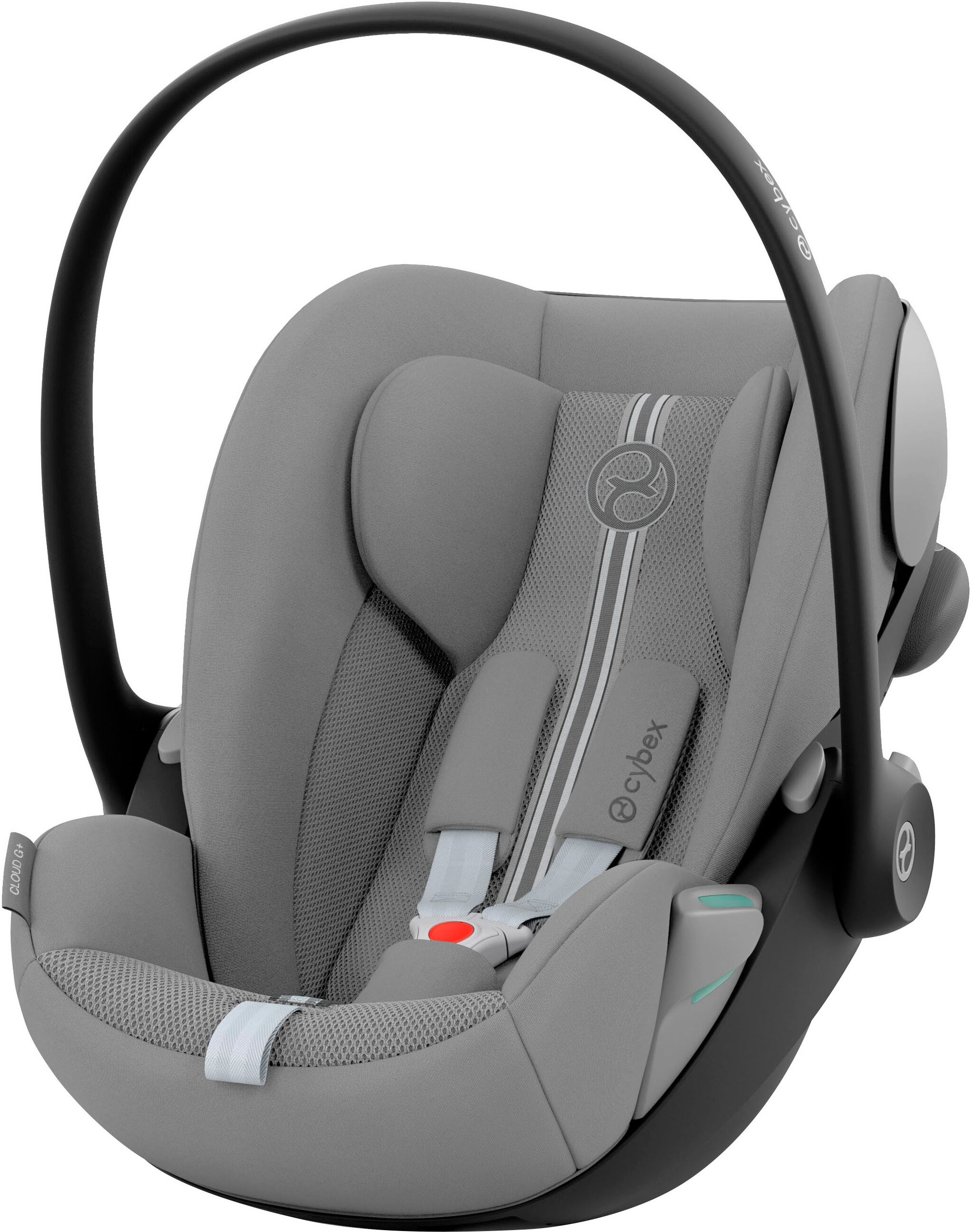 Babyschale CYBEX "Cybex Gold, Cloud G i-Size", Baby, beige (stone grau (plus)), Materialmix, Kindersitze Babyschale
