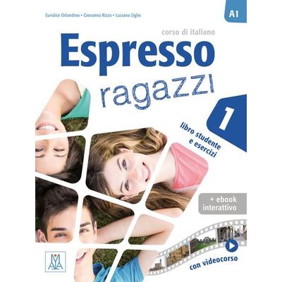 Espresso ragazzi 1 – einsprachige Ausgabe, Set von Euridice Orlandino,Luciana Ziglio,Giovanna Rizzo, Hueber, 978-3-19-545466-7