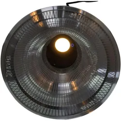 Jet-Line Elektrische Terrassenlampe ATLAS, Heizstrahler, Silber