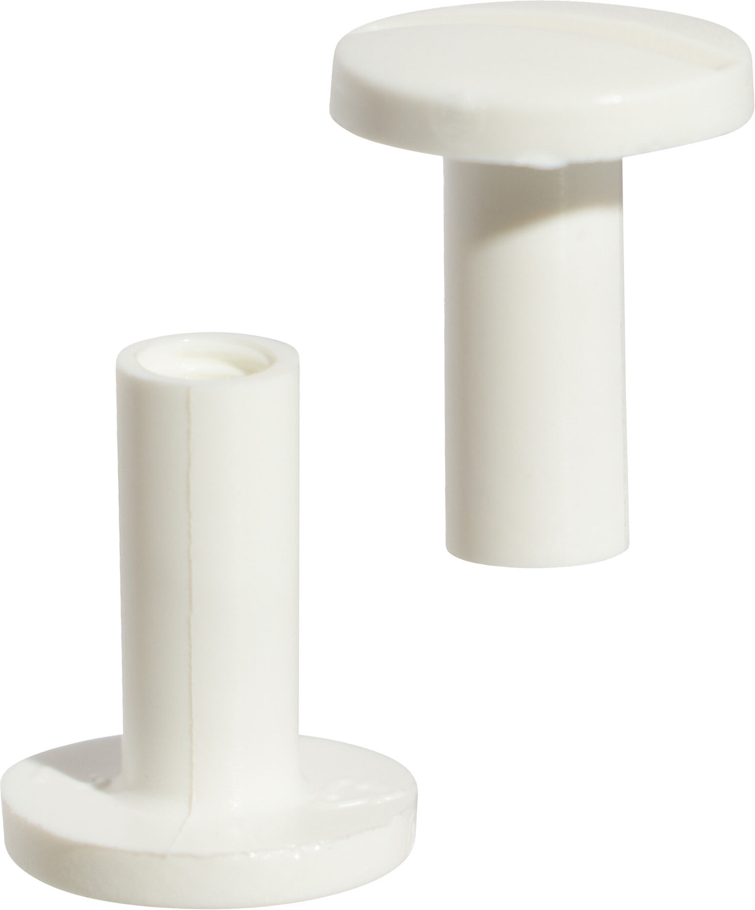 SPRINTIS 100 Unités - Vis reliures en plastique, blanc   13 mm, polyamide