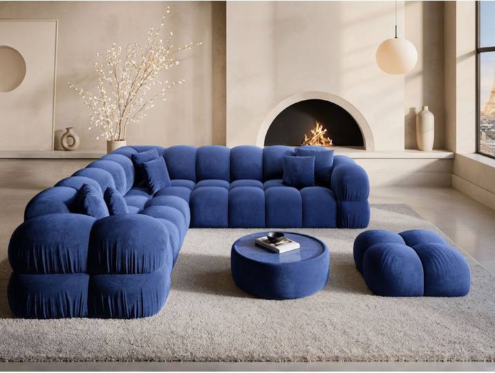 Sofa Dreams Ecksofa Polster Ecksofa Monteverde L Form, Ecksofa, L-Form, Zeitloser Look in L-Form, 2 Zierkissen inklusive