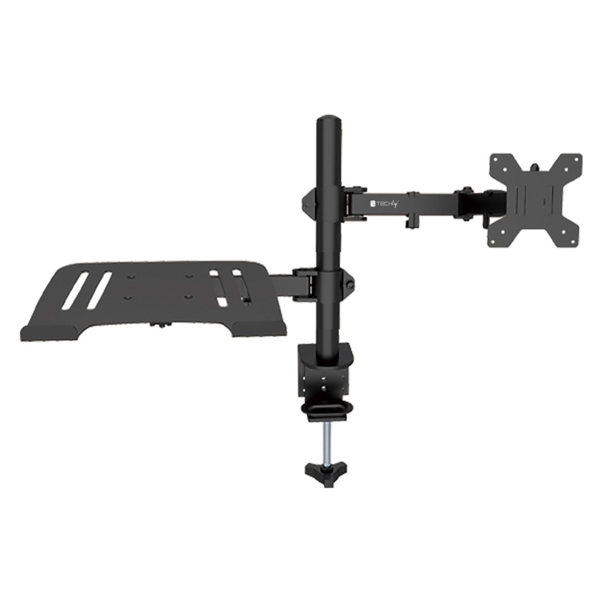Techly Desk Mount Arm for 13-32inch (Tisch, 32", 8 kg) (ICA-LCD 174NB)