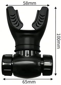 Smart Shopping Spot Sports Breathing Trainer Adjustable Lung Exercise Device For Respiratory Fitness And Endurance black