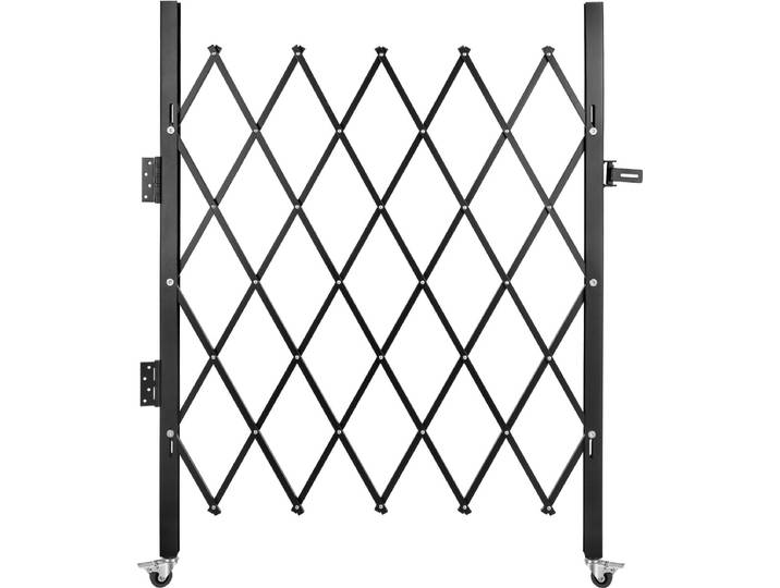VEVOR Opvouwbare Beveiligingspoort Vouwdeur IndustriëLe Oprit Hek 5.1x5.9ft
