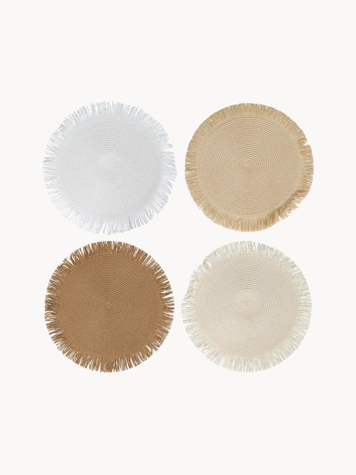 Villa d'Este Home Tivoli Pannk Placemats, 4-delig