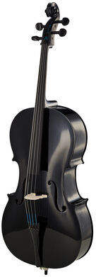 Thomann Gothic Black Cello 4/4 Schwarz