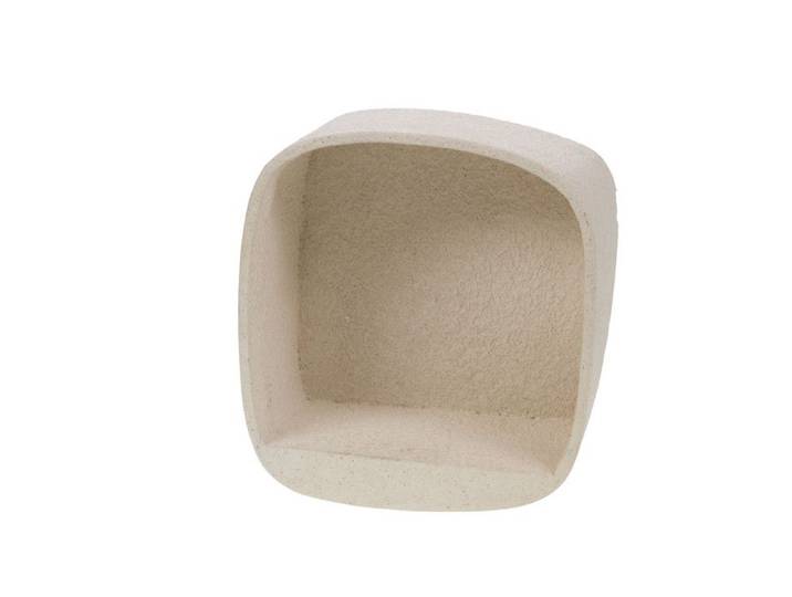 Étagère carrée effet pierre H37 cm Bakar - Amadeus