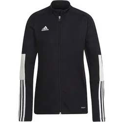 ADIDAS Damen Tiro Essentials Jacke, Größe XXS in Schwarz Schwarz