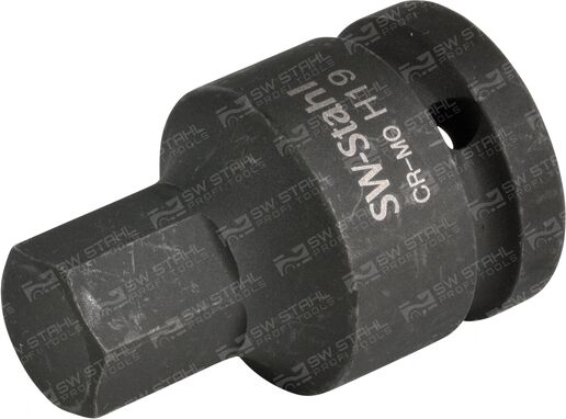 Swstahl Kraft-Stecknuss, Antriebswelle 10186l-19