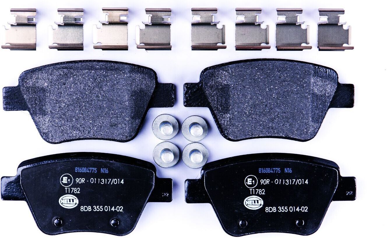 HELLA 8DB 355 014-021 Brake pad set