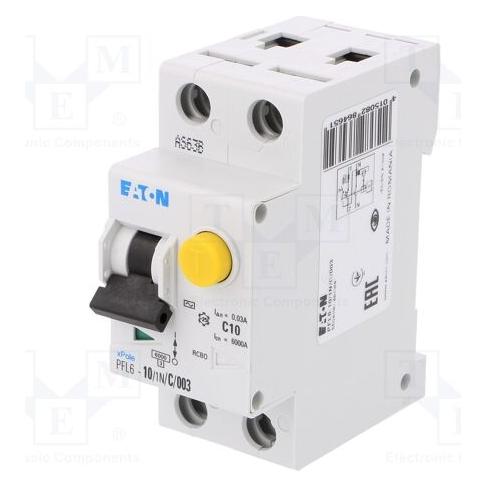 Eaton Fehlerstromschutzschalter (PFL6-10/1N/C/003)