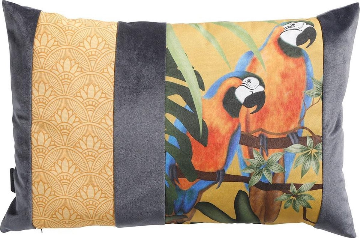 Madison Sierkussen Velvet Match Army Taupe Groen 40x60 cm
