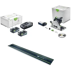 Festool Akku-Tauchsäge TSC 55 KSEB-Basic Nr. 577988 +Energie-Set+Führungsschiene