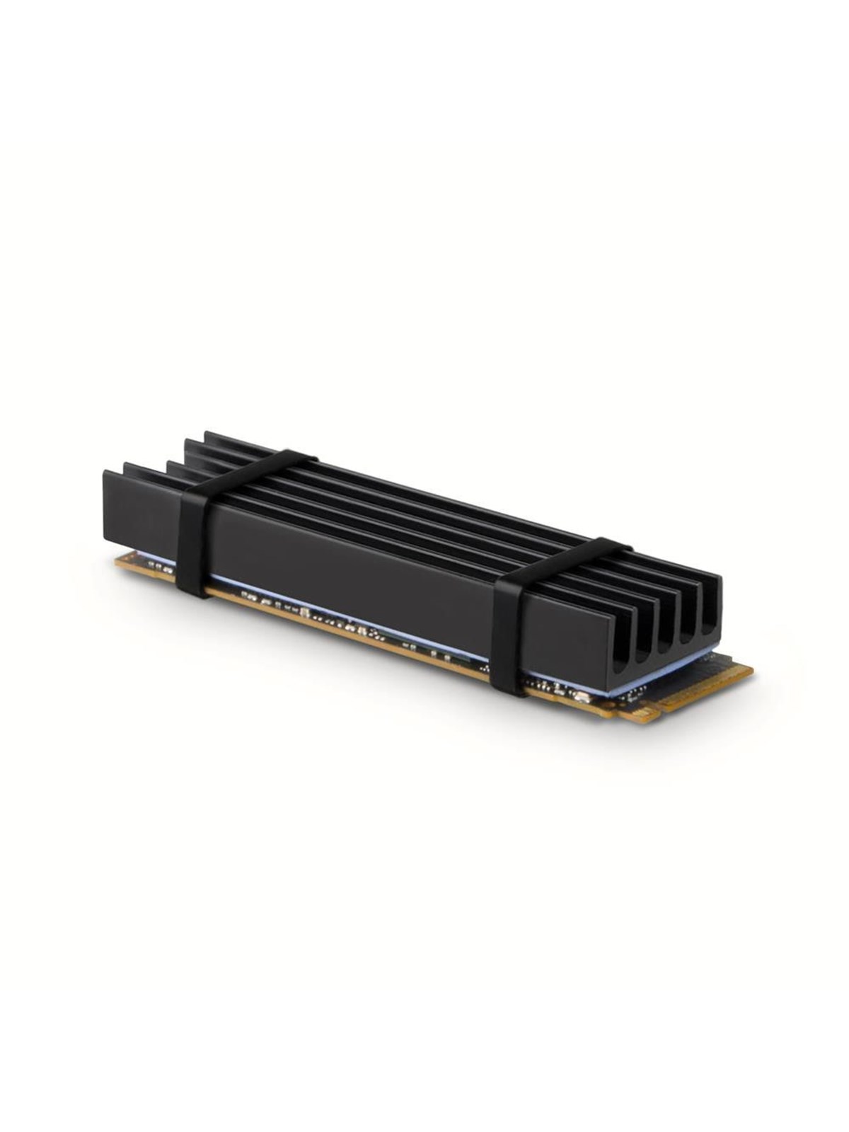 AXAGON Aluminium-Kühlkörper für M.2 SSD 10 mm