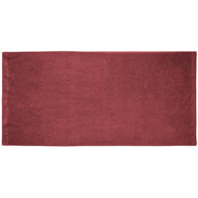 Duschtuch HECKETT & LANE "Heckettlane Duschtuch Grant", rot, B:70cm L:140cm, Frottee, Baumwolle, Handtücher, Duschtuch aus hochwertige Baumwolle, 650gr/m²