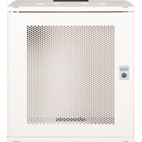 Wandgehäuse SOHO Pro 19" 540x400 mm (BxT), IT-Schrank hellgrau, 12 Höheneinheiten