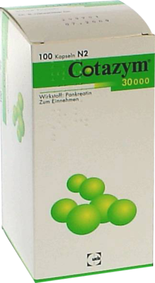 CHEPLAPHARM Arzneimittel GmbH COTAZYM 30.000 Pellets magensaftresistente Kapseln 100 St 04850959