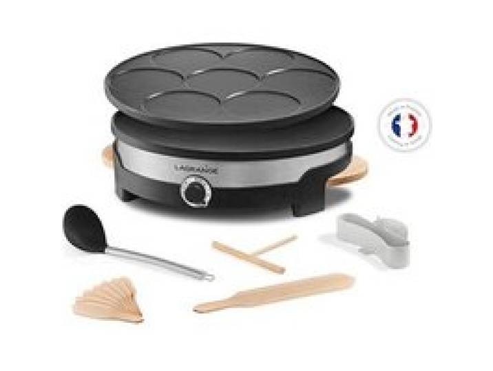Crêpière - Lagrange - Tradi® Duo - 1500 W - Noir - Anti-adhésif