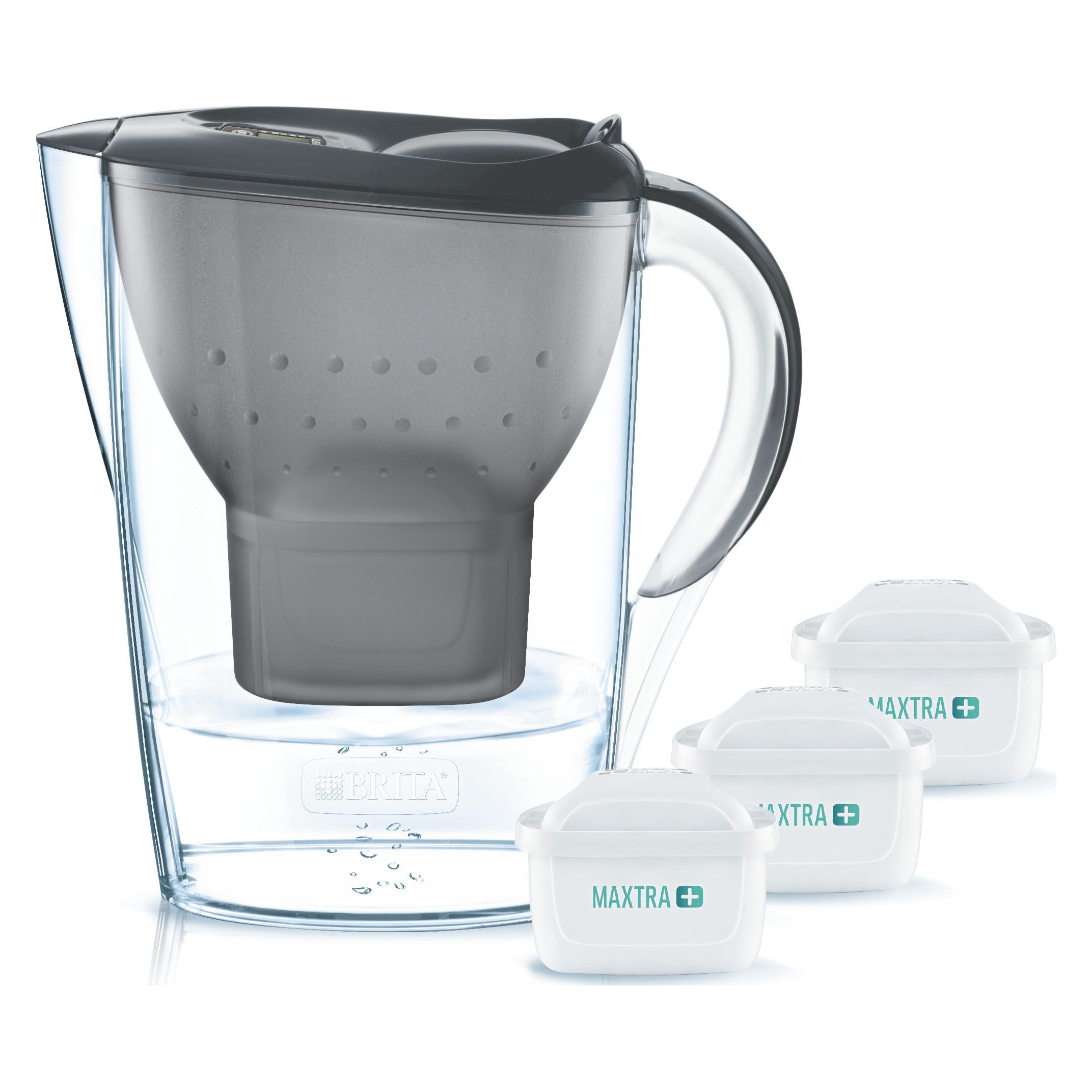 Brita Marella PF Grafit + 3 Maxtra Pure Performance (2.40 l) (MARELLA + 3 MAXTRA PRO PURE PERMORMANC)