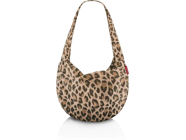 Umhängetasche Reisenthel Mini Maxi Moonbag Leo Macchiato - Farbe: Braun - Umhängetasche