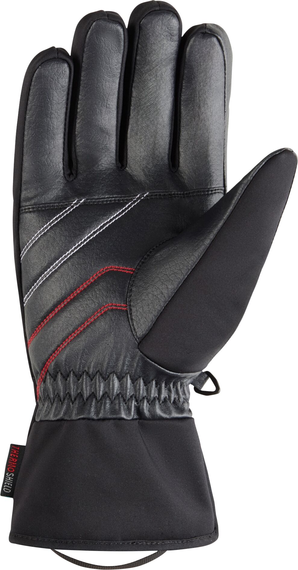Skihandschuhe ZIENER "GEFION-Z AS PR glove man", Herren, Gr. 9, schwarz, Materialmix, Handschuhe Skihandschuhe schwarz 9