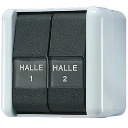 Jung Doppel-Taster 10AX 250V 835 NAW