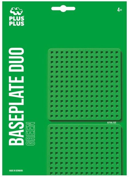 Bases de construction x 2 verte - Plus Plus