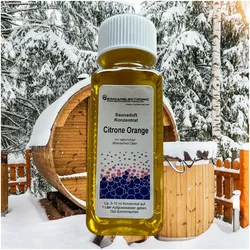 Saunaduft Citrone Orange mit natürlichen etherischen Ölen
