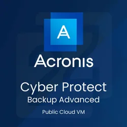 Acronis Cyber Protect - Backup Advanced Public Cloud VM
