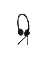 Alcatel AH 22 M II Corded Binaural Premium Headset with volume mute and hook keys ALCATEL-LUCENT ENTERPRISE M (3MK08014AB)