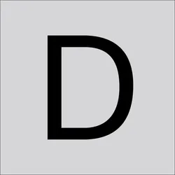 RZB Buchstabe "D" 99222.013.D