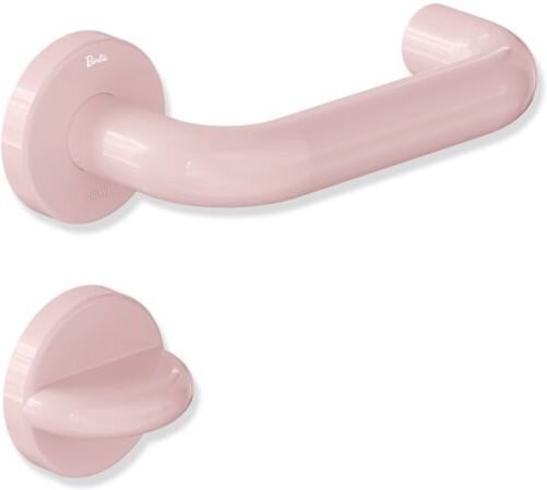Barbie™ x HEWI Frei-Besetzt-Garnitur B111.003 Türstärke 28bis38mm, m.Notöffnung, rosa