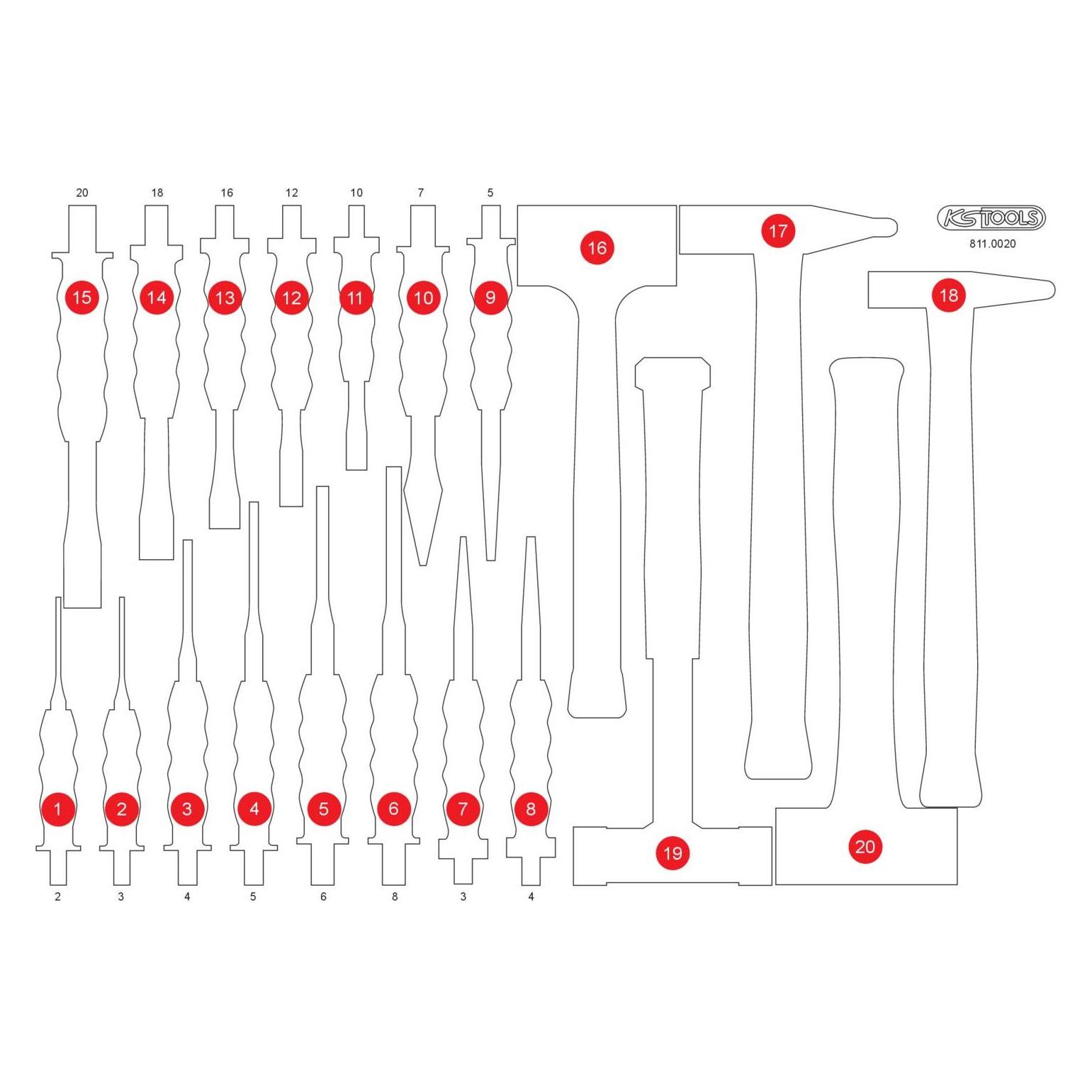 KS Tools 811.0020-97 (811.0020-97)