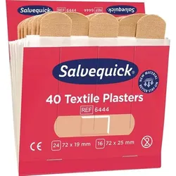 Salvequick Pflasterstrips Salvequick elastisch - 6444